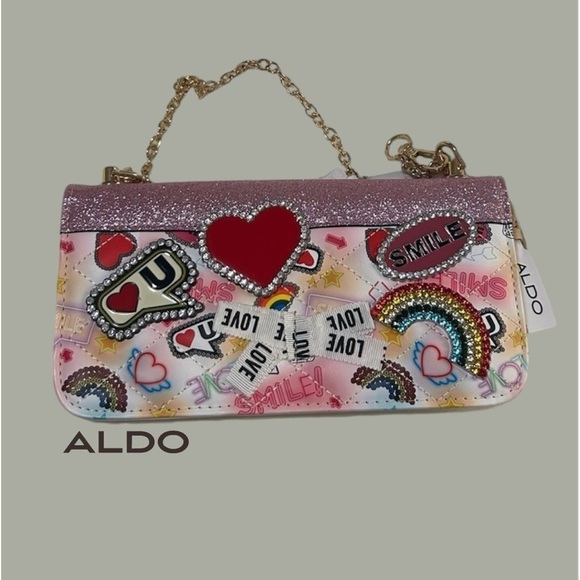 Aldo Love Smile Crossbody Purse - Picture 1 of 3